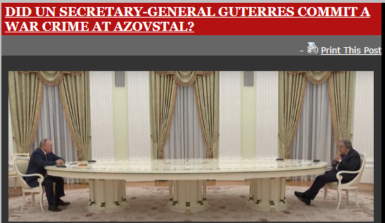 Click to enlarge Putin guterres united nations ukraine