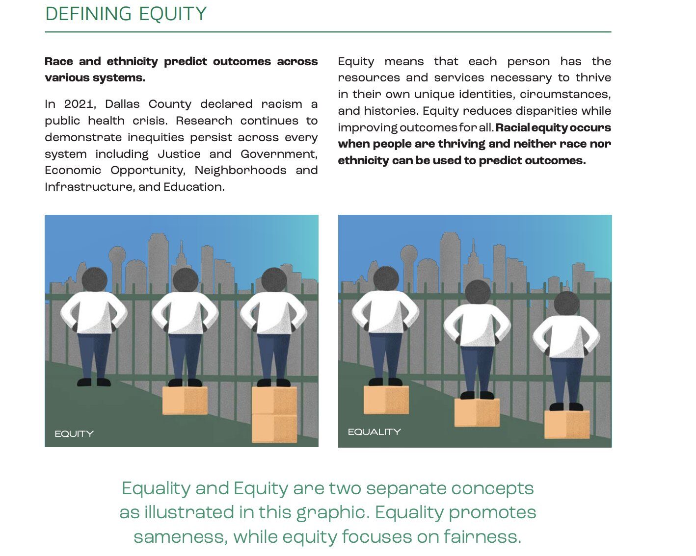 equity vs equality