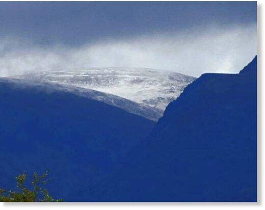 First snow in the Cairngorms.