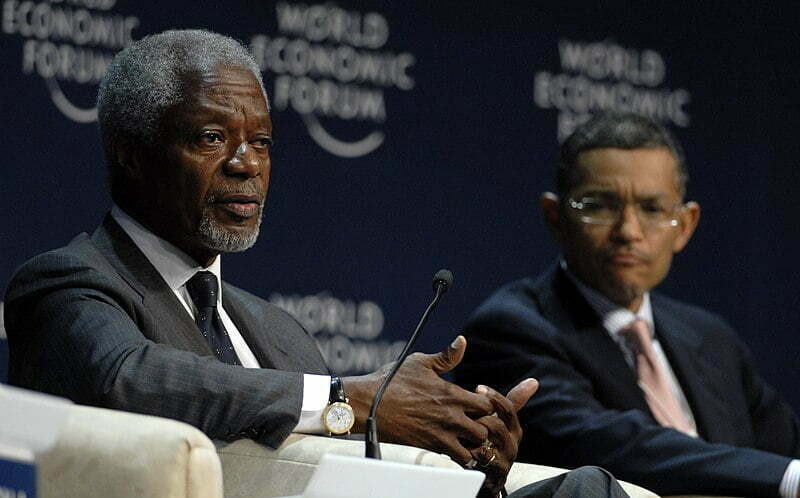 Click to enlarge Kofi Annan