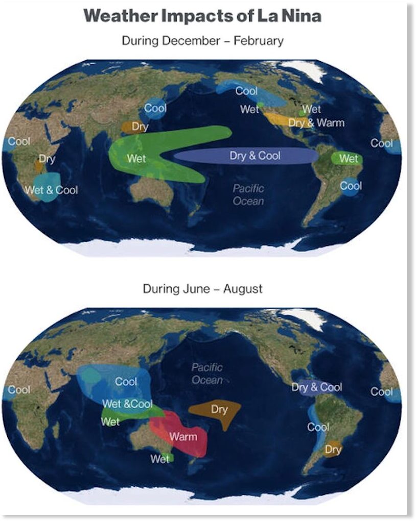 A 'tripledip La Nina' could spell even more disaster for world economy