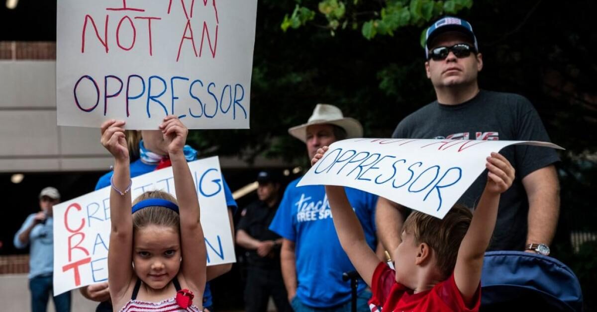 crt protest children