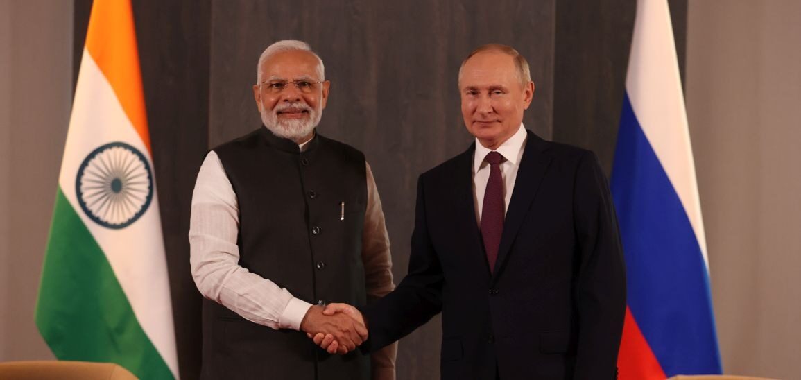 Click to enlarge Modi and Putin