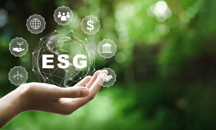 Click to enlarge ESG, environmentalism