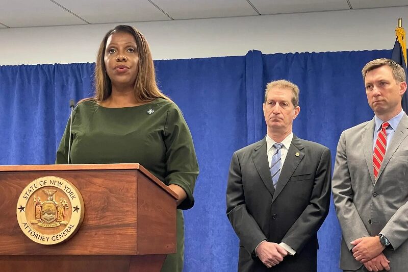Click to enlarge NY AG Letitia James trump lawsuit