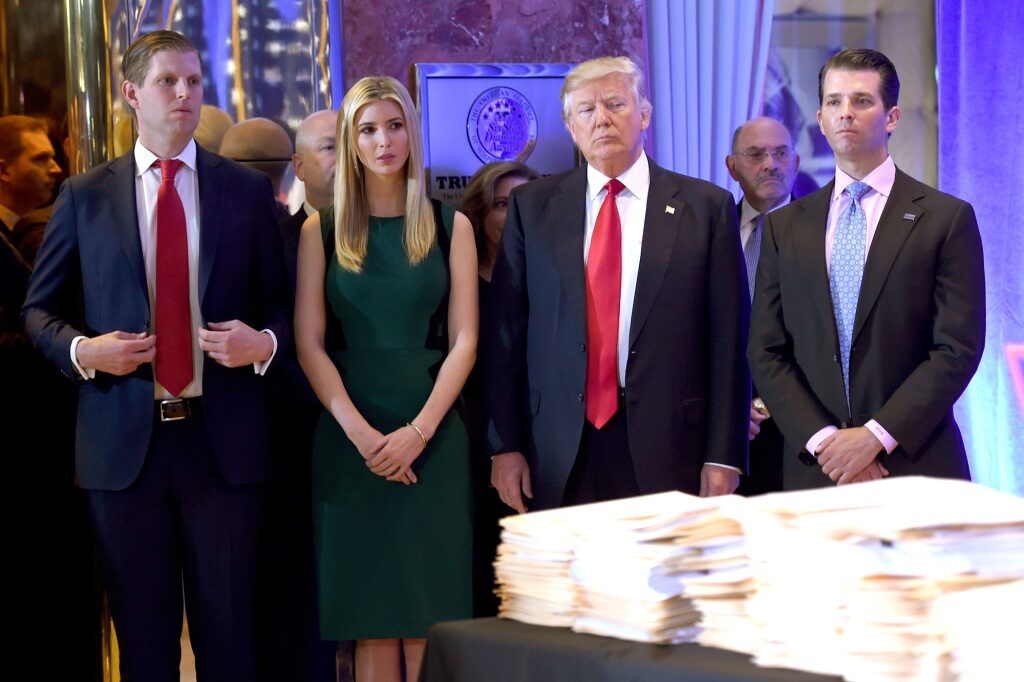 Click to enlarge trump family