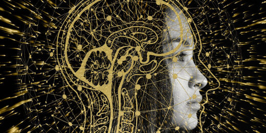 brain graphic exploding