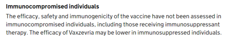 vaccine transplant