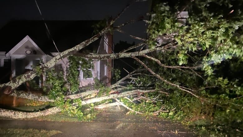 Click to enlarge Hurricane Fiona arrived in Nova Scotia
