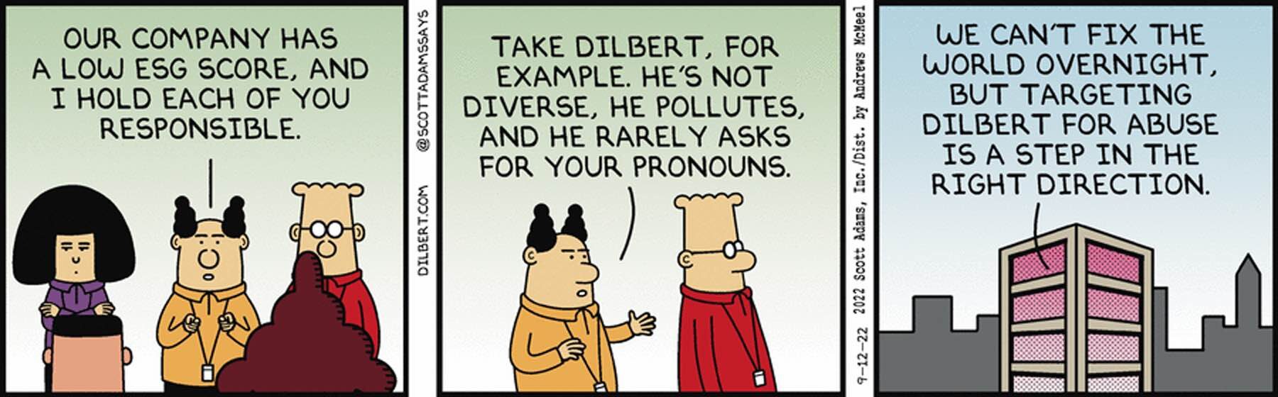 dilbert esg ratings