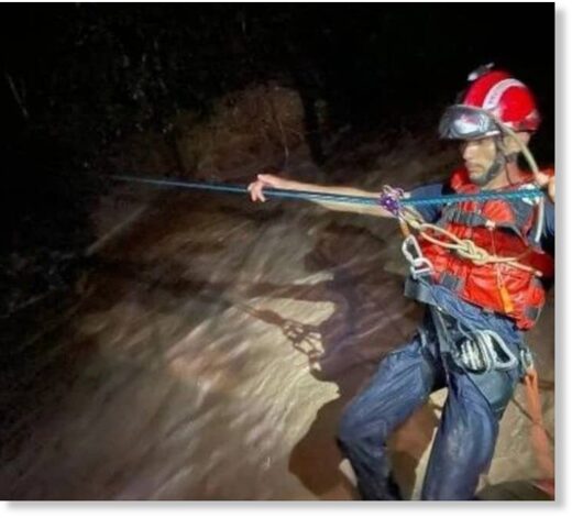 Search and rescue in Lobatera municipality,