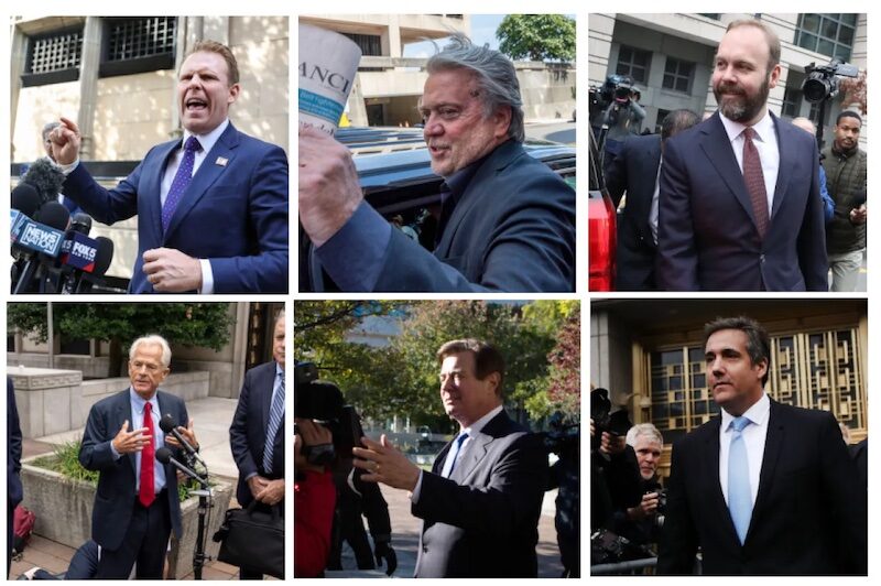 Click to enlarge Andrew Giuliani after the raid on his father’s apartment