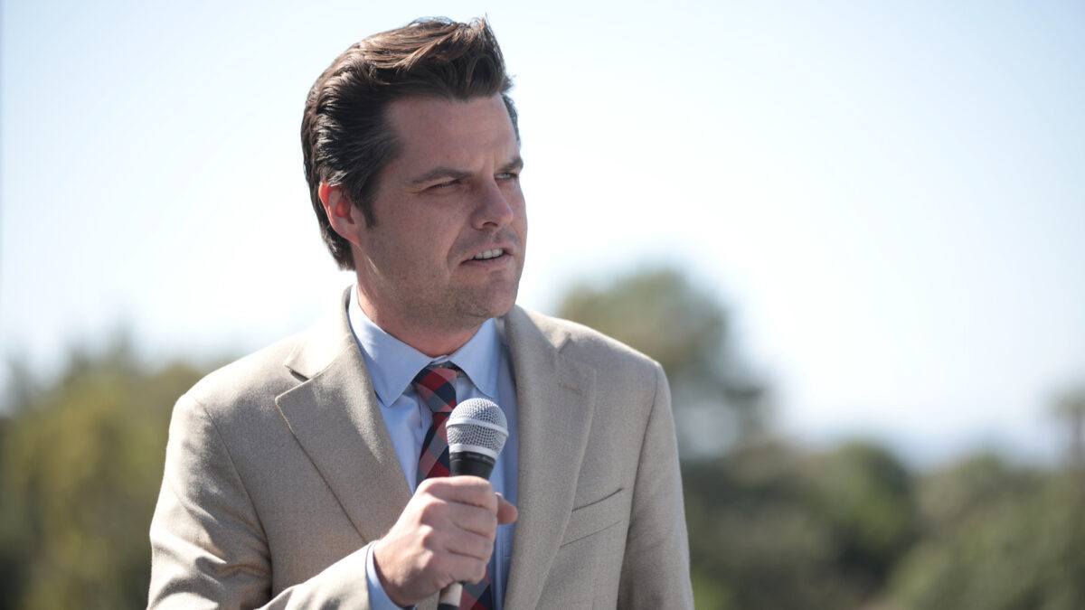 Click to enlarge Rep. Matt Gaetz