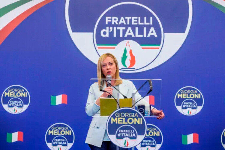 Click to enlarge Giorgia Meloni