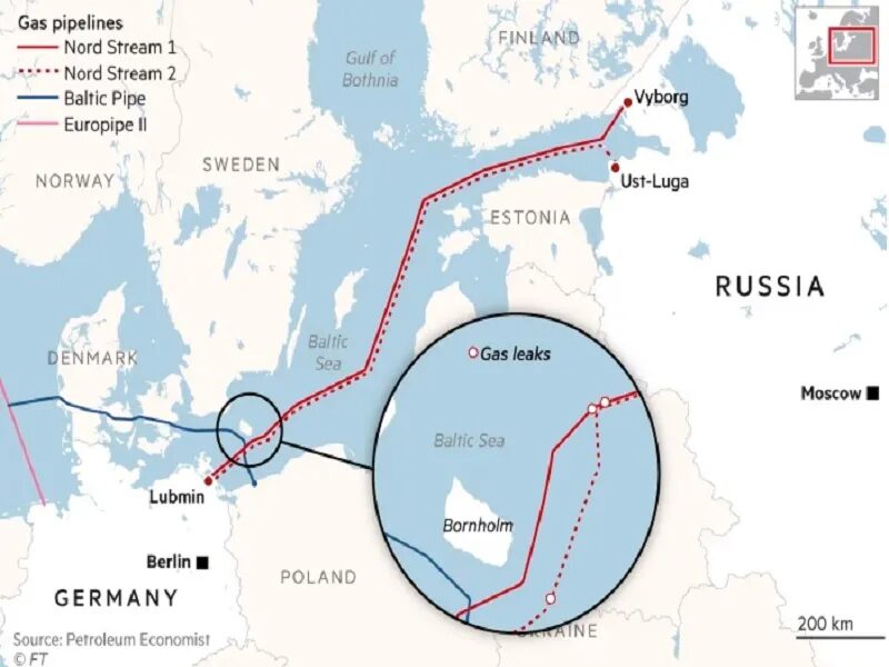 nord stream pipeline attack