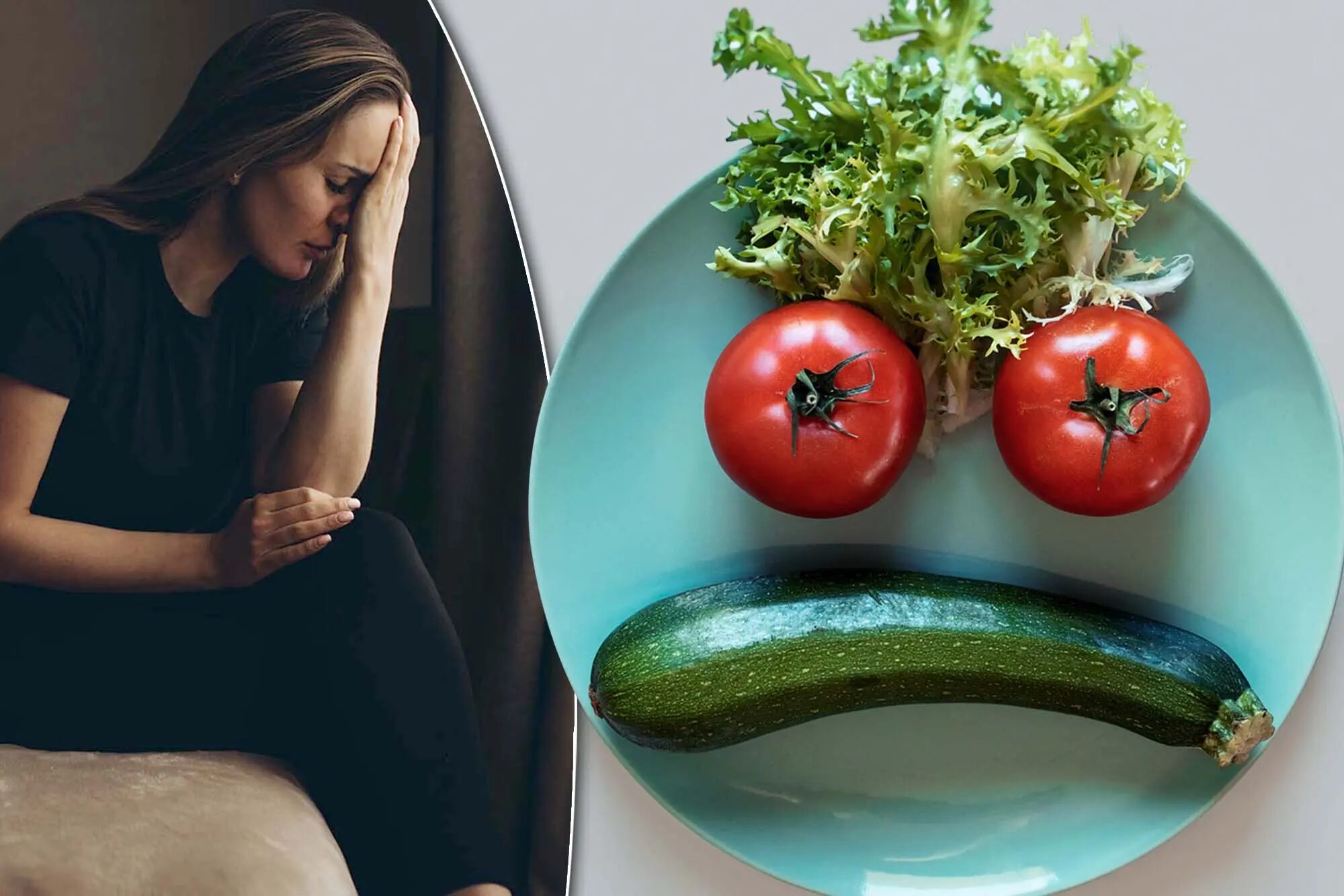 depressed vegetarian