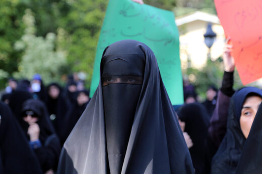 veiled woman, hijab, Hijab and Chastity National Day