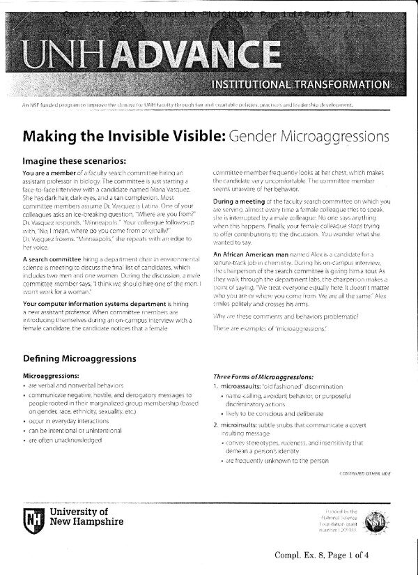 microagression policy