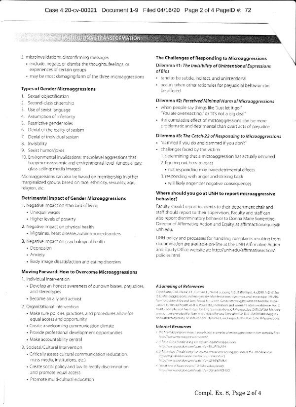 microagression policy