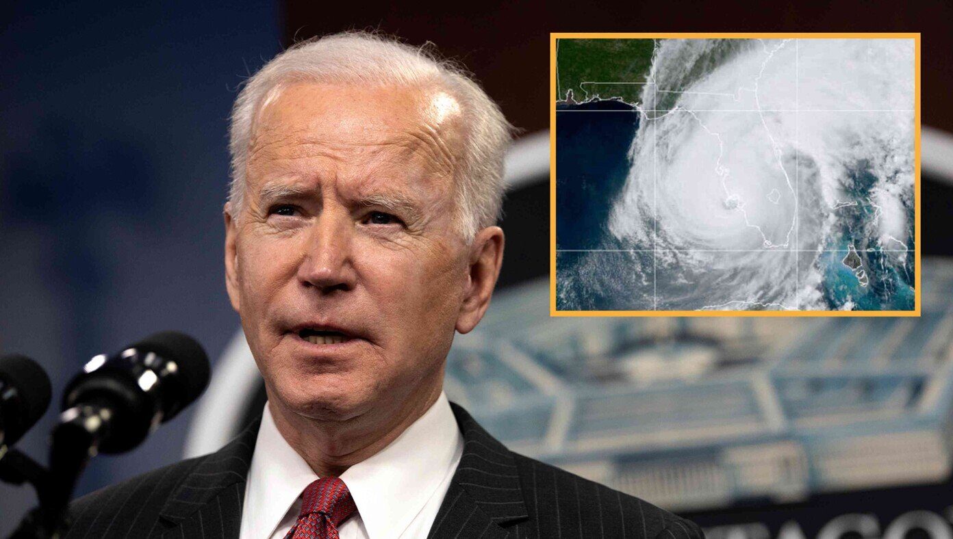 Biden vows next hurricane to hit US will be named after a woman of color