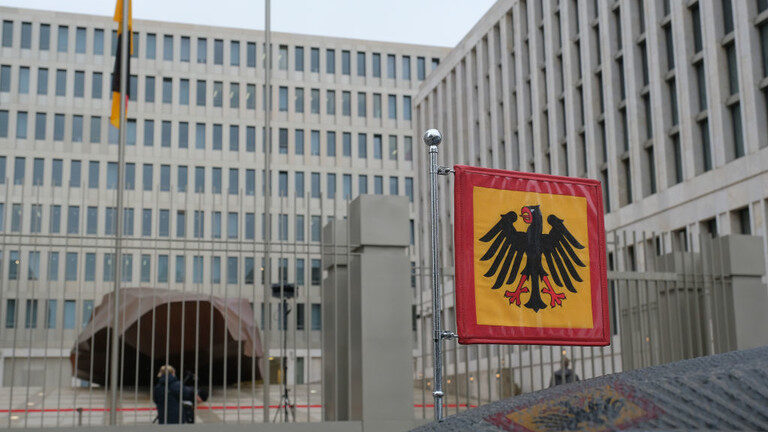 The headquarters of Germany's Federal Intelligence Service (Bundesnachrichtendienst, BND) in Berlin, November 06, 2019.