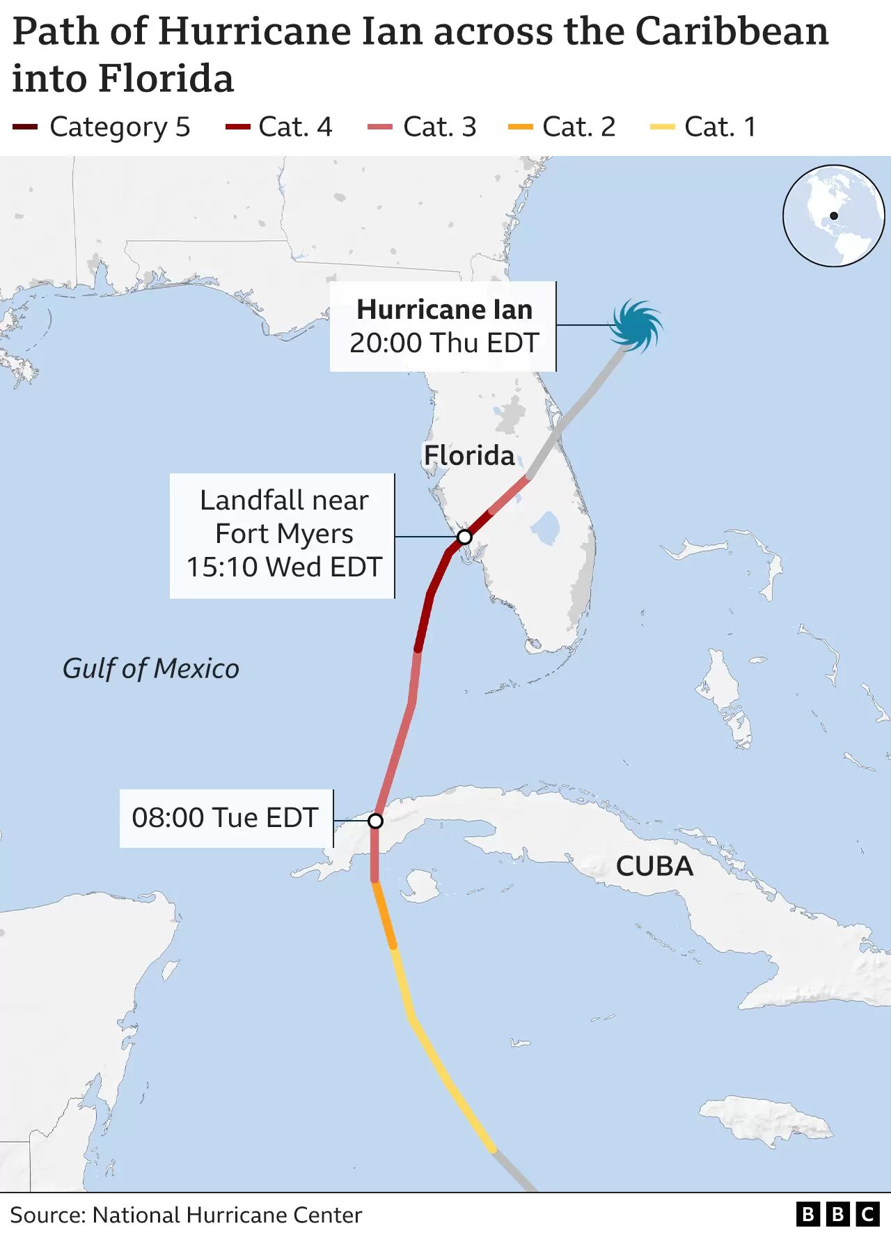 Click to enlarge Hurricane Ian