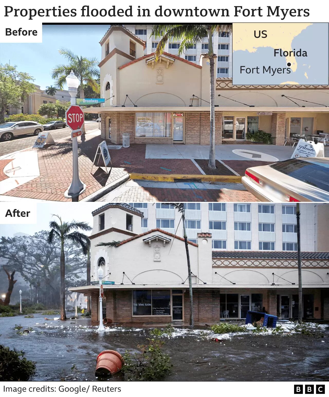 fort myers florida hurrican ian