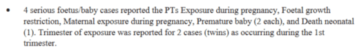pfizer documents pregnancy fetal death vaccine