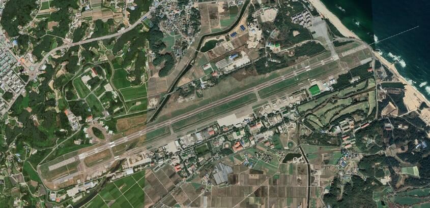 Click to enlarge Gangneung Air Base