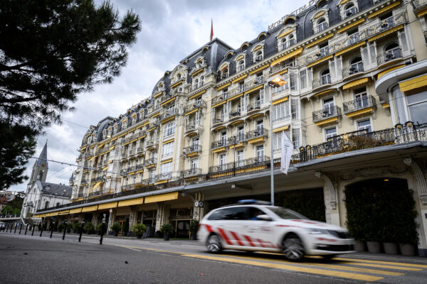 Click to enlarge Fairmont Le Montreux Palace, Bilderberg meeting