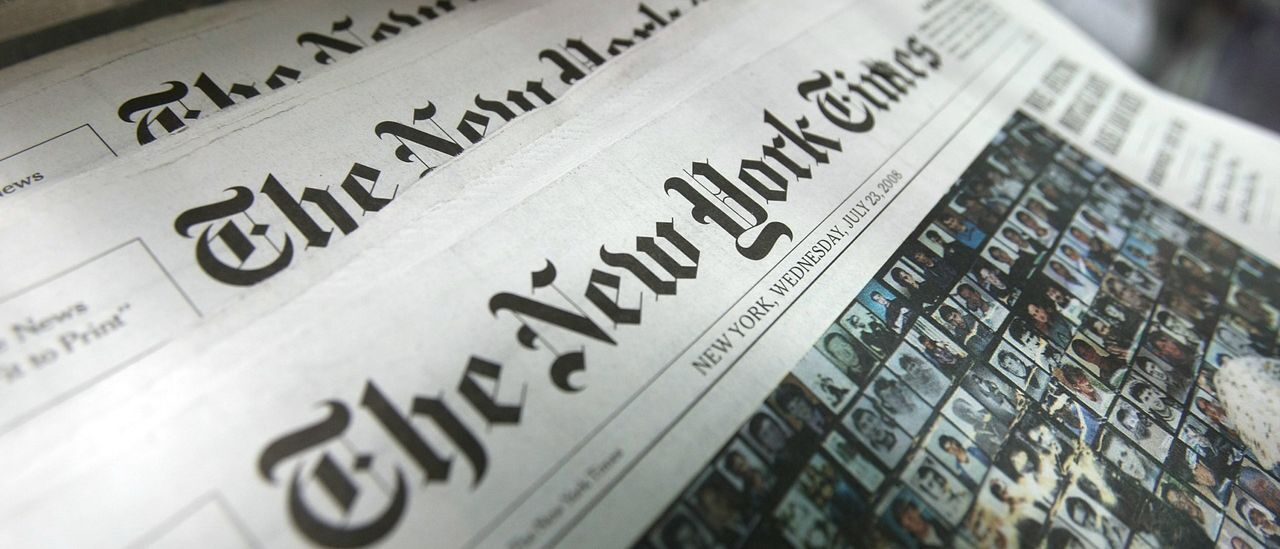 new york times header