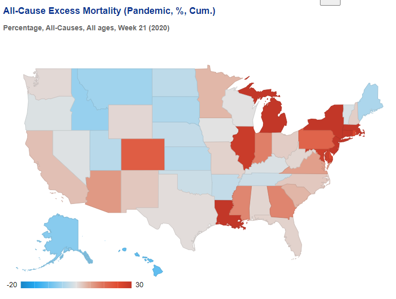 Click to enlarge United States excess mortality 2020