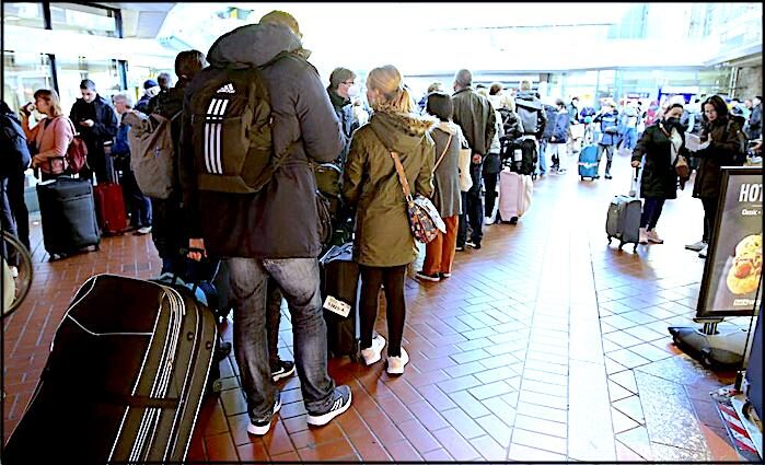 Rail passengers