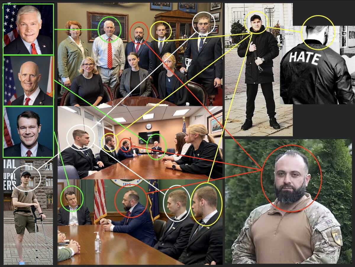 azov neo nazi ukraine visit congress