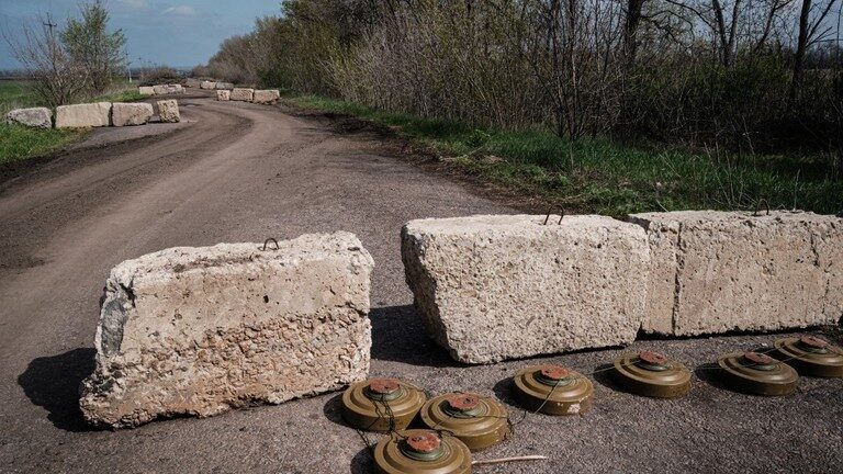 anti-tank mines