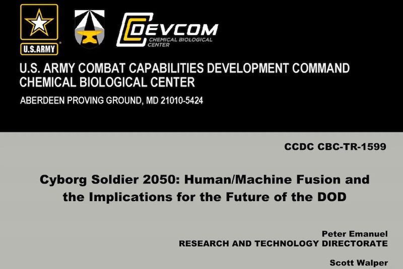 cyborg soldier