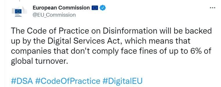 european commission tweet