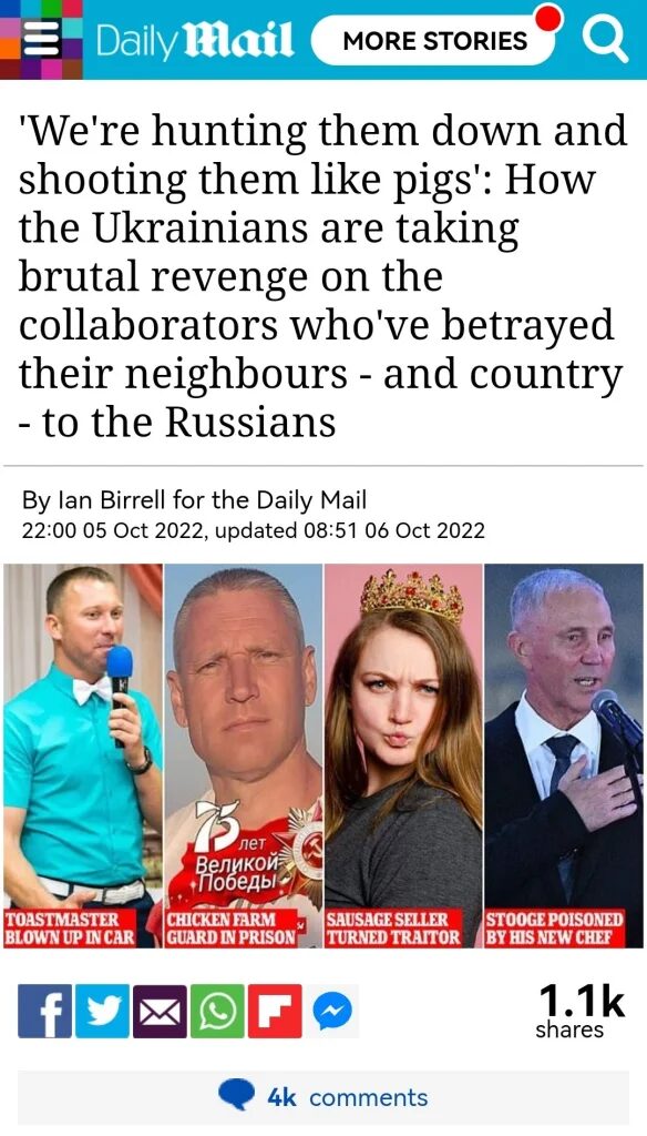 Daily Mail Ukrainian nationalists