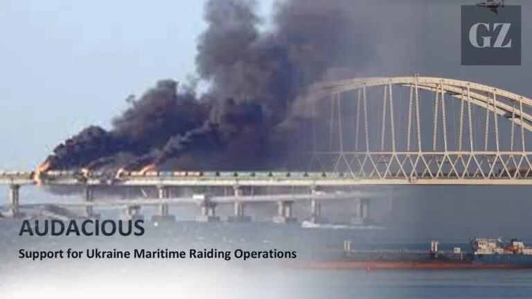 Click to enlarge Kerch Bridge Sabotage Planning