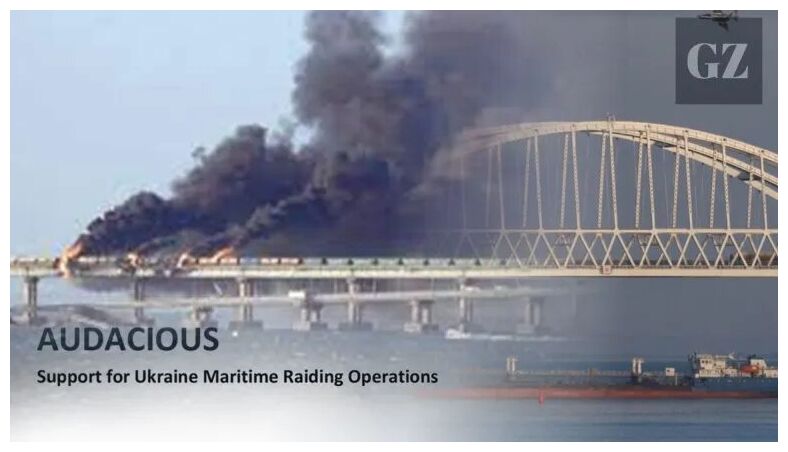 Click to enlarge Kerch Bridge Sabotage Planning