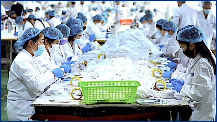 China workers
