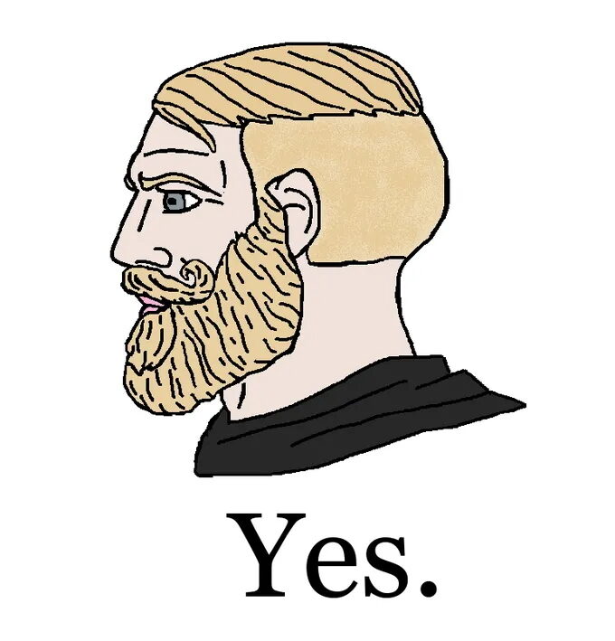 yes meme philospher stoic chad