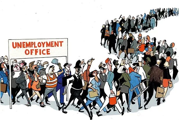 unemployment line uk