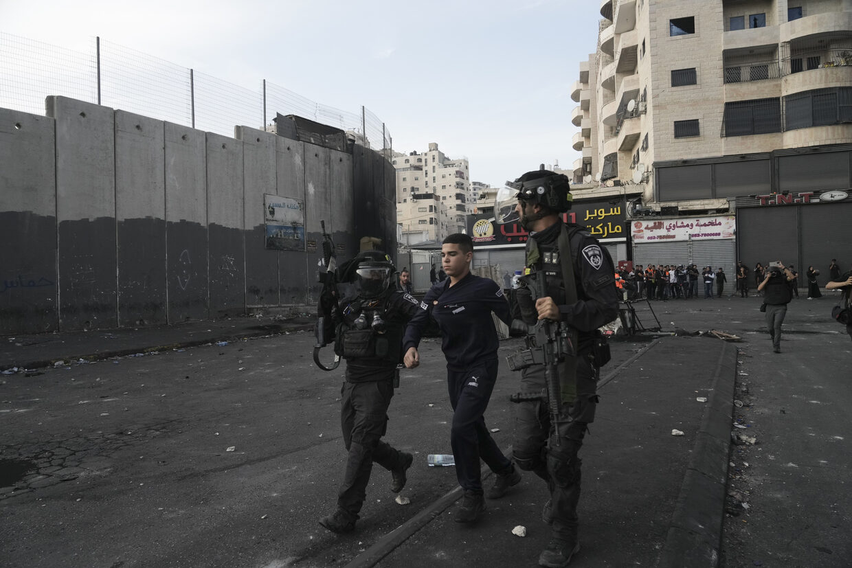 palestinian arrested shufat refugee camp