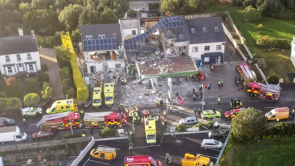 gas station explosion