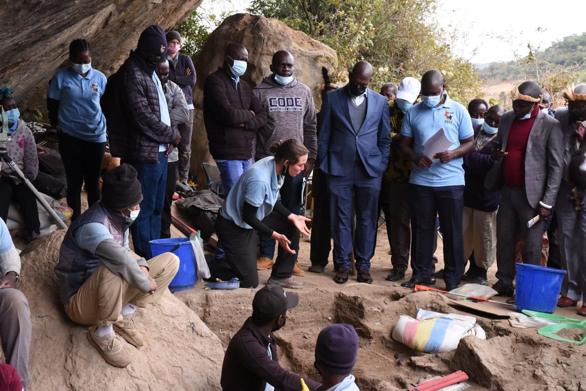 Mazinga 1 site  Malawi archaeology