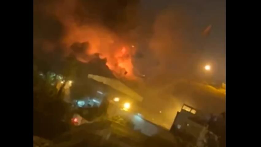 Evin prison fire