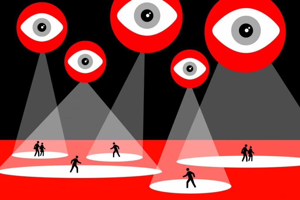 Click to enlarge Big Brother Watching