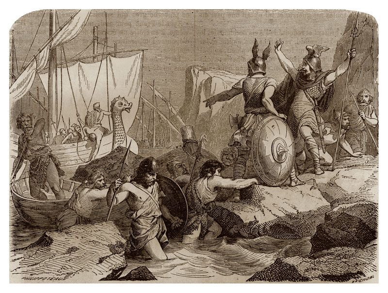 viking invasion frisia