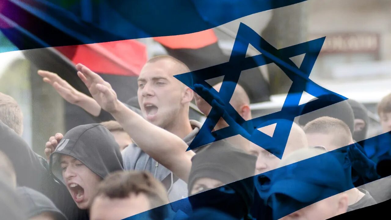 Click to enlarge Nazis and Israel Flag